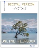Product Description: Digital ACTS 1 -- Same lesson content as printed ACTS 1. Available for international purchase.</br></br>ACTS1 is the sequel to LUKE 1 & 2 featuring conversationsabout how the teachings of Jesus affected his earliest followers.</br></br>Purchasing this link and password permits:</br></br>online access to this workbook for personal use</br>one printed / saved copy for personal use</br>Purchase does not grant permission to sell, share or distribute the file or password in any form or by any method to any other person or group.</br></br>Here is the order for the Core Series workbooks: LUKE 1, LUKE 2, ACTS 1, ACTS 2.</br></br>Sample view of LST Digital Workbooks: CLICK HERE</br> ACTS 1 (Digital Flipbook)